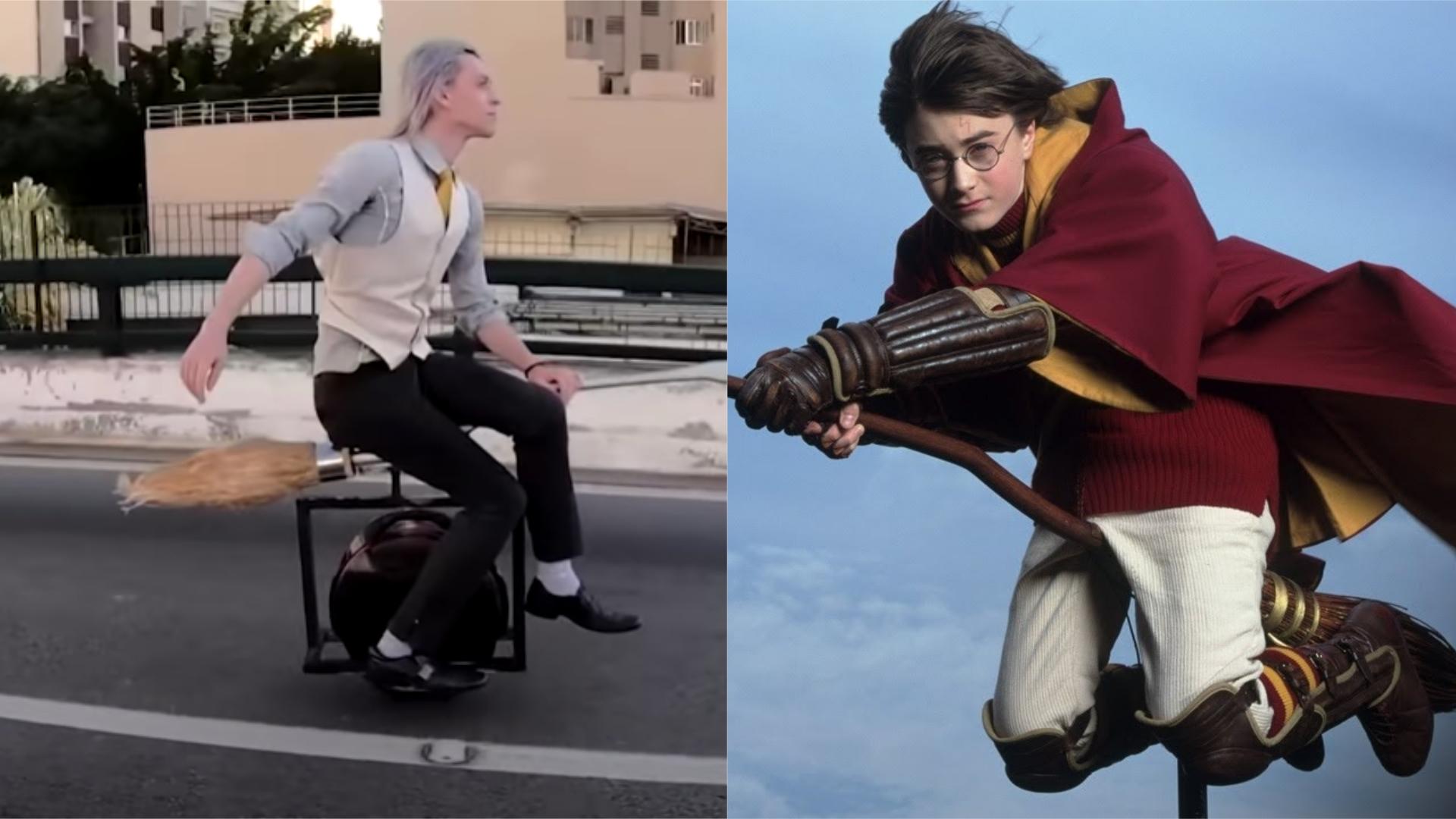 ON VEUT: un balai à moteur inspiré de "Harry Potter"