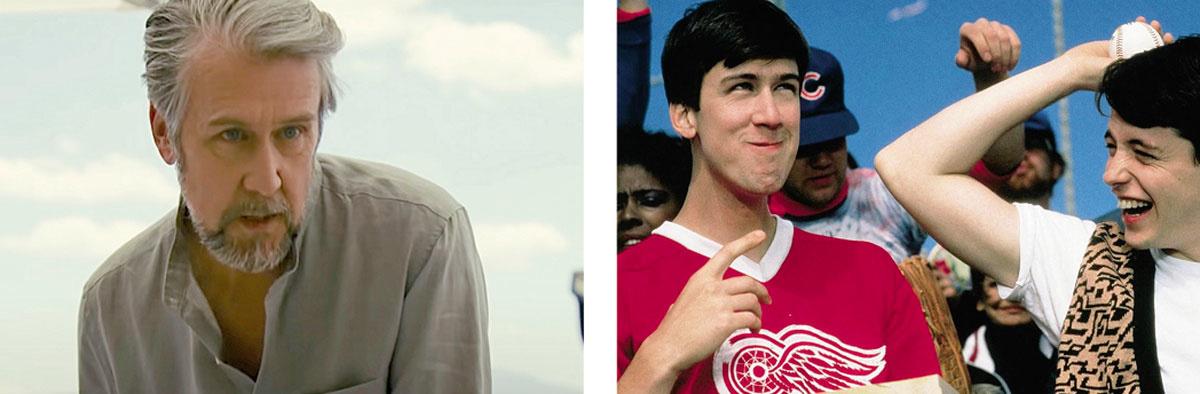 Alan Ruck uit Succession was Ferris' beste vriend in Ferris Bueller's Day Off.