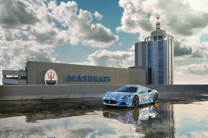 Het prototype voor het fabrieksterrein van Maserati.