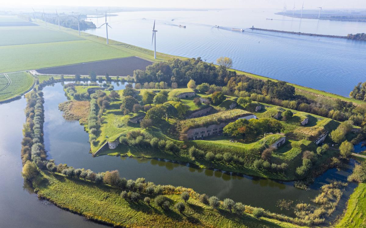 Waterlinieroute: Fort Sabina in Heijningen