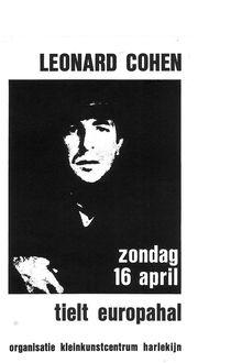 'Ik spreek vloeiend Nederlands': de geschiedenis van Leonard Cohen in België