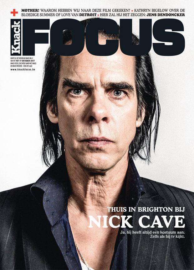 Thuis bij Nick Cave: 'Ik kijk graag en vaak tv. Niet in joggingpak, maar in kostuum'