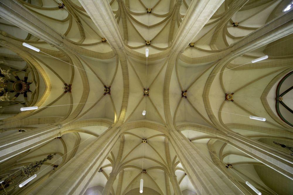 Het bijzondere plafond van de Severikirche