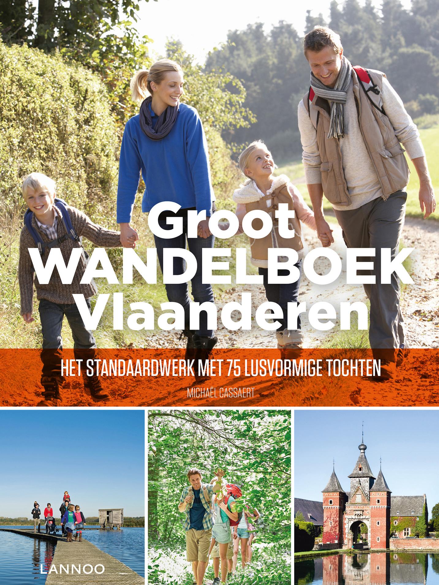Cover 'Groot Wandelboek Vlaanderen' (Lannoo)