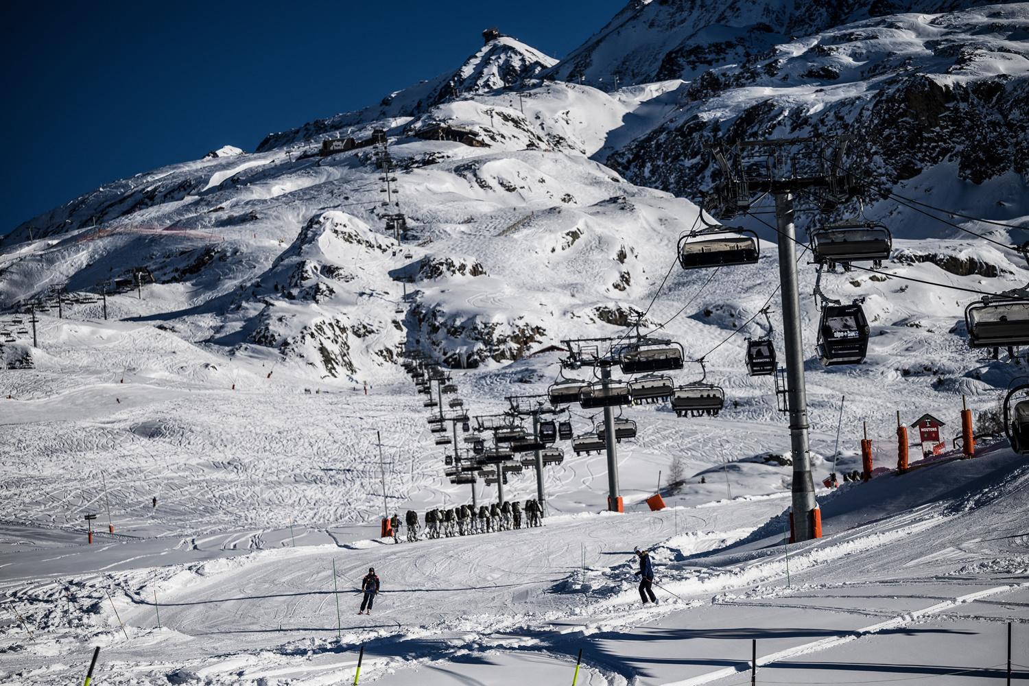 L'Alpes d'Huez, décembre 2021