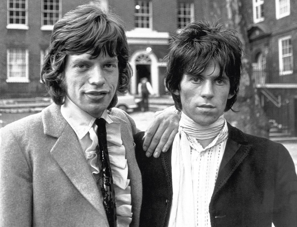 Mick Jagger et Keith Richards