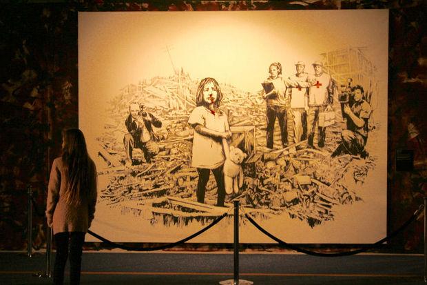 Exposition The Art of Banksy à Anvers