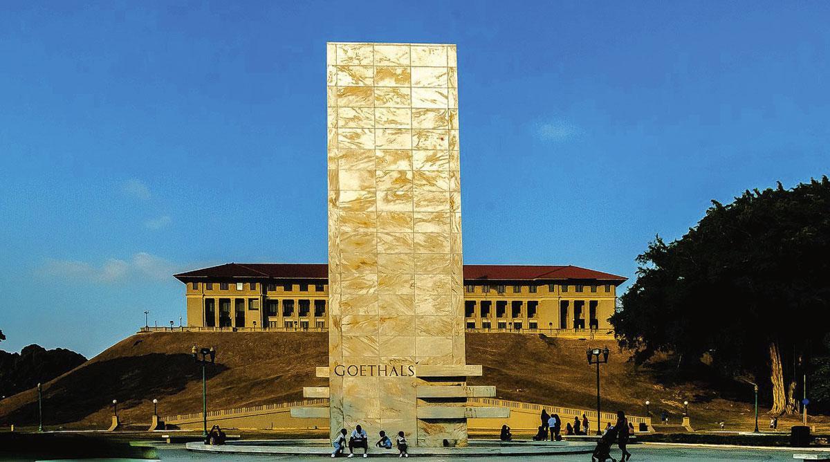 Le monument Goethals, à Panama