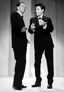 Frank Sinatra et Elvis Presley