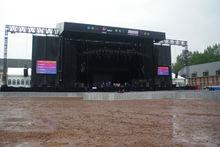 La pluie peut ruiner l'édition d'un festival.