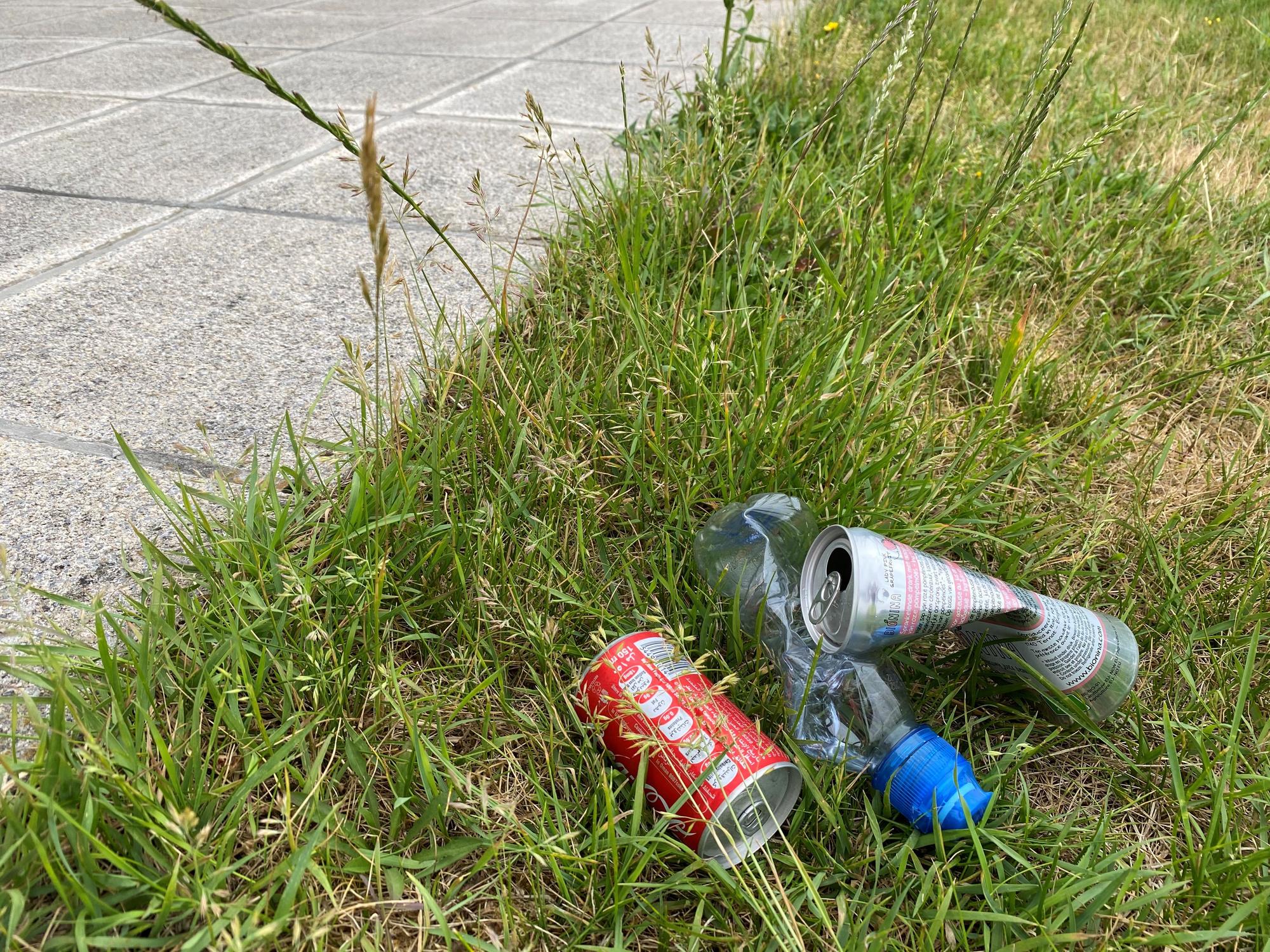 40% des déchets sauvages sont des canettes et des bouteilles en plastique dans la nature.