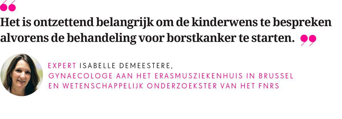 Kinderwens na borstkanker: 'Zwangerschap verhoogt risico op herval helemaal niet'