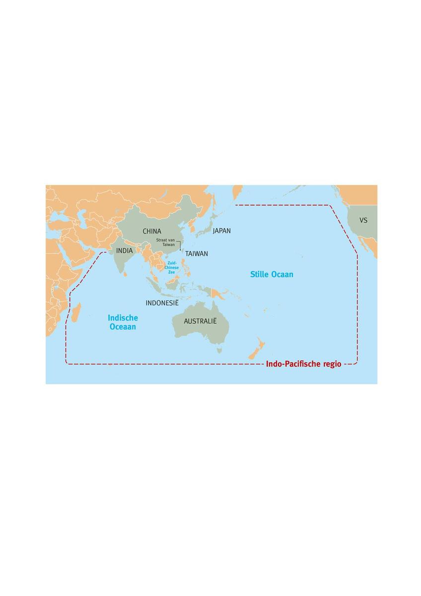 Wereldmachten spelen zeeslag in Indische en Stille Oceaan 