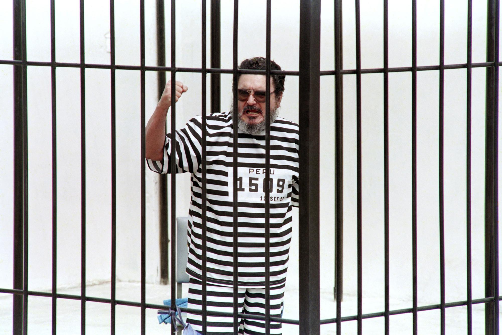 Guzman, kort na zijn arrestatie in 1992