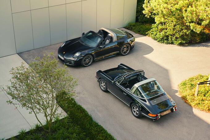Porsche Classic restaureerde ook een 911 Targa uit 1972.