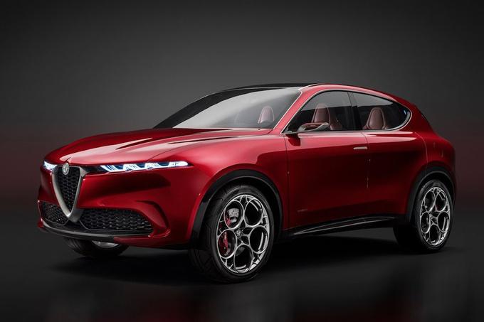 De conceptversie van de Alfa Romeo Tonale.