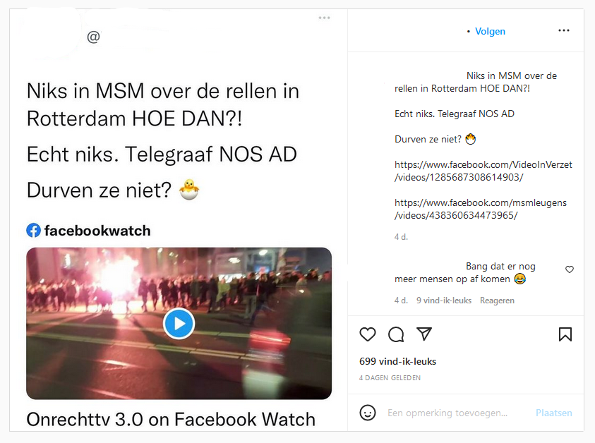 Factcheck: reguliere media berichtten wel over rellen in Rotterdam
