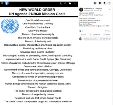Factcheck: nee, dit document toont niet aan de Verenigde Naties uit zijn op een nieuwe wereldorde