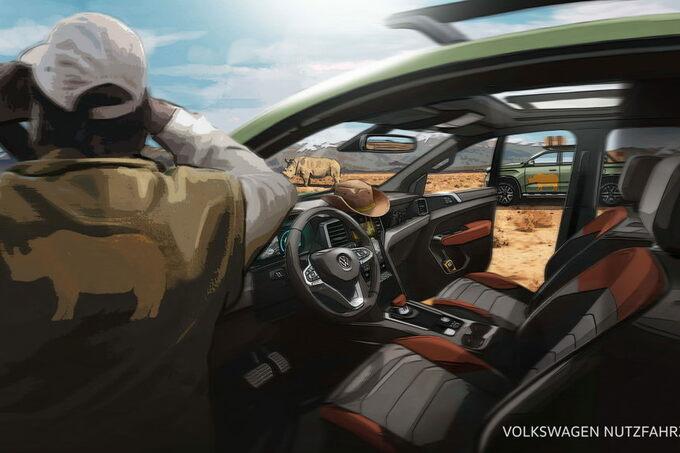 De VW Amarok pakt uit met veel innovatieve technologie.
