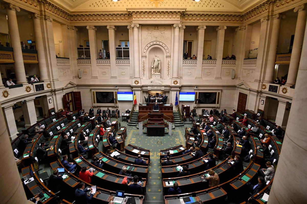 De Kamer op 12 oktober 2021.