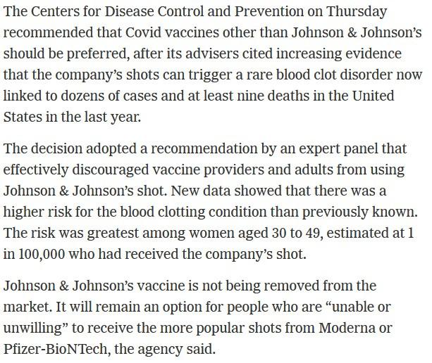 Factcheck: nee, er stierven geen 9 Amerikanen op korte tijd aan Janssen-vaccin