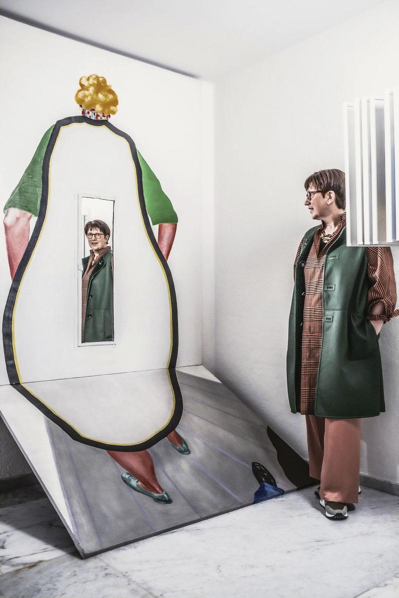 Marleen De Muer: 'Door de spiegels maken de toeschouwers deel uit van het werk.'