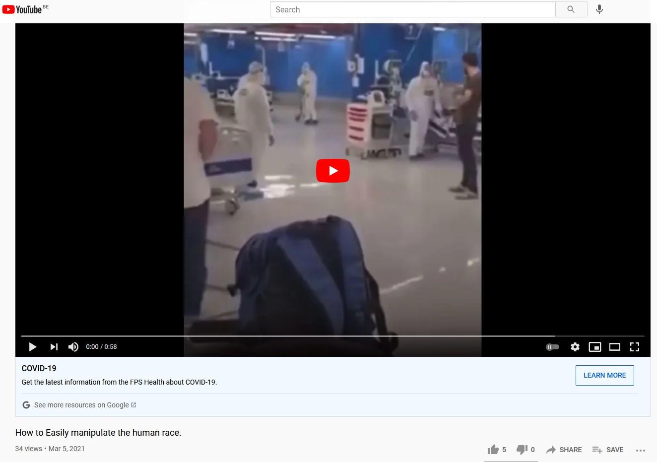Factcheck: nee, deze video bewijst niet dat overstelpt ziekenhuis in scène is gezet
