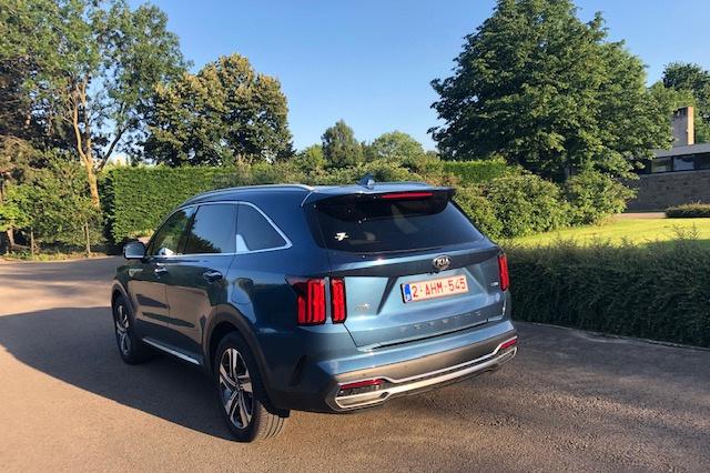 De Sorento PHEV kan tot 54 km zuiver elektrisch rijden.