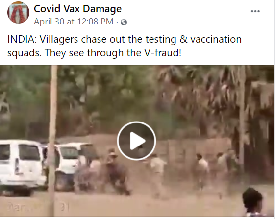 Factcheck: nee, video's illustreren geen volkswoede omdat gevaccineerden sterven