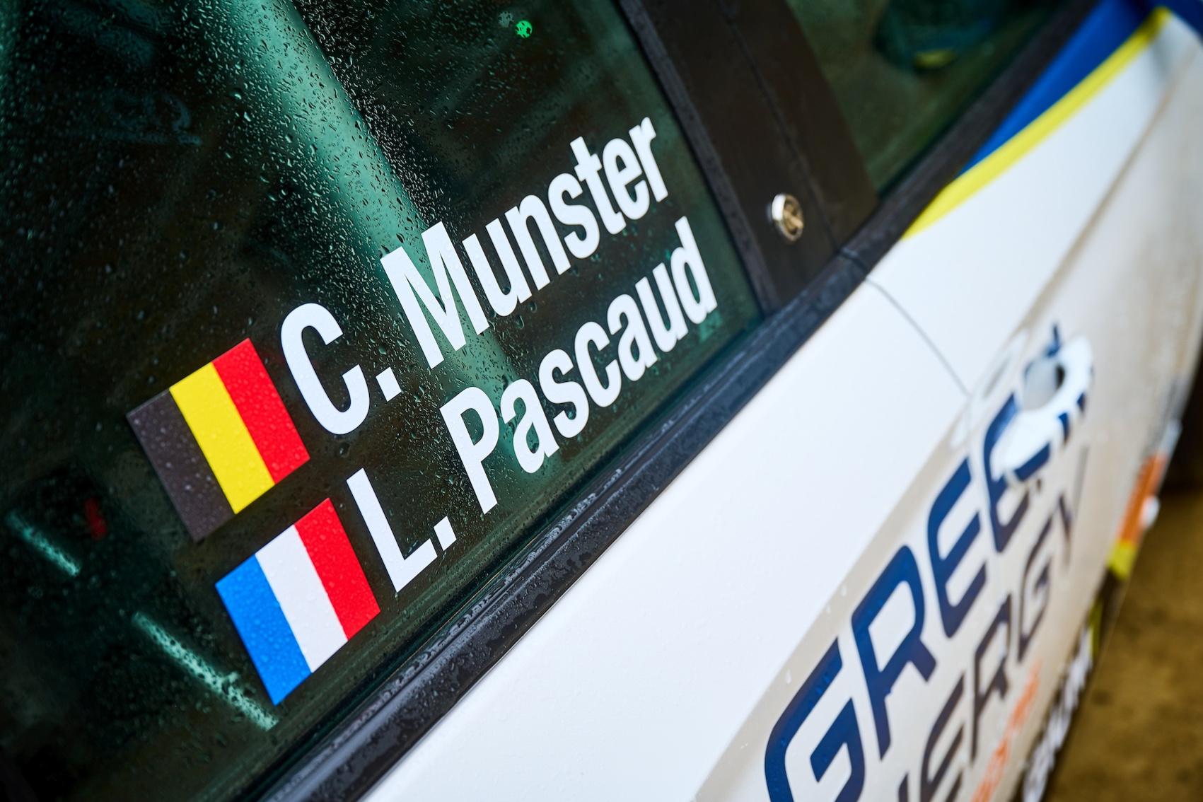 Charles Munster in Opel e-Rally Cup