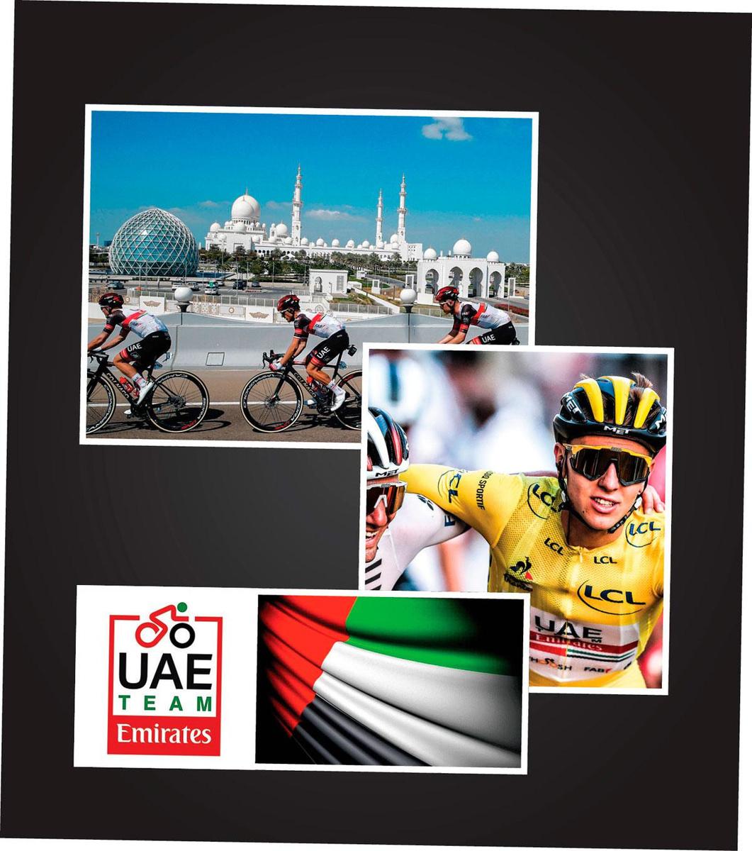 Team UAE Emirates Won vorig jaar de Tour de France met Tadej Pogacar.