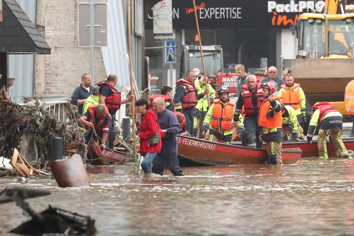 Pepinster, in de provincie Luik, vrijdag 16 juli