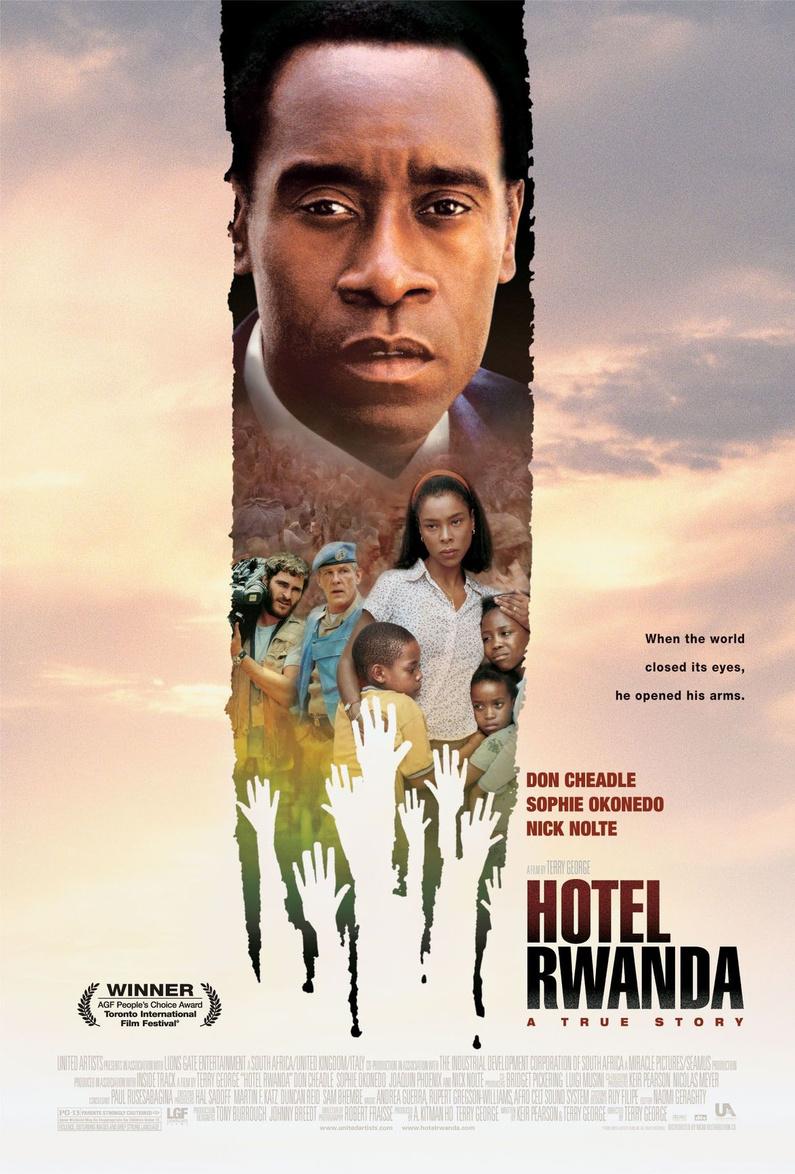 Door de film 'Hotel Rwanda' raakte de vroegere Rwandese hoteldirecteur Paul Rusesabagina wereldbekend. 