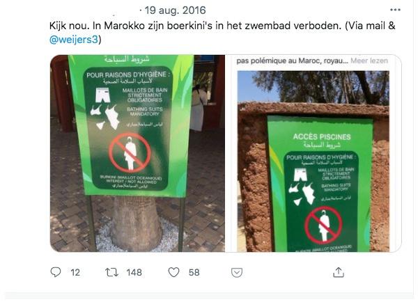 Factcheck: ja, de boerkini is op sommige plaatsen verboden in Marokko