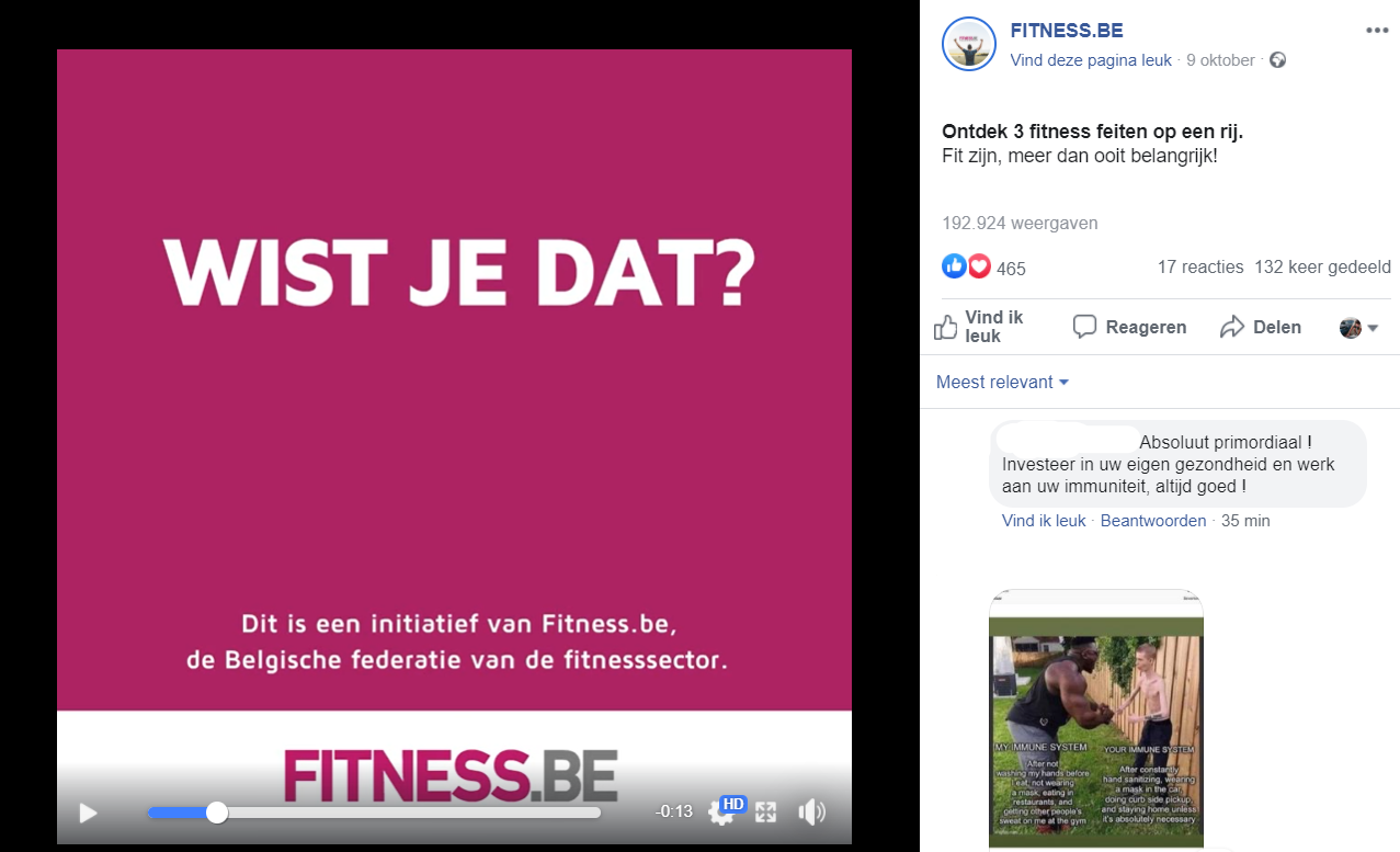 Factcheck: Nee, geen bewijs dat risico op corona 500x lager is in fitnesscentra