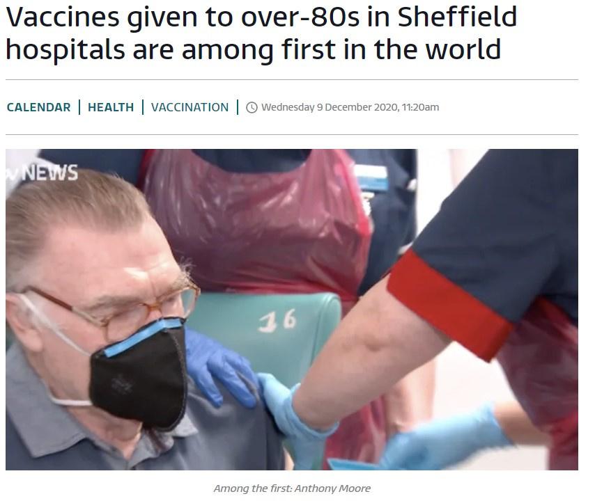 Factcheck: nee, Britse man kreeg geen coronavaccin door zijn hemd heen toegediend