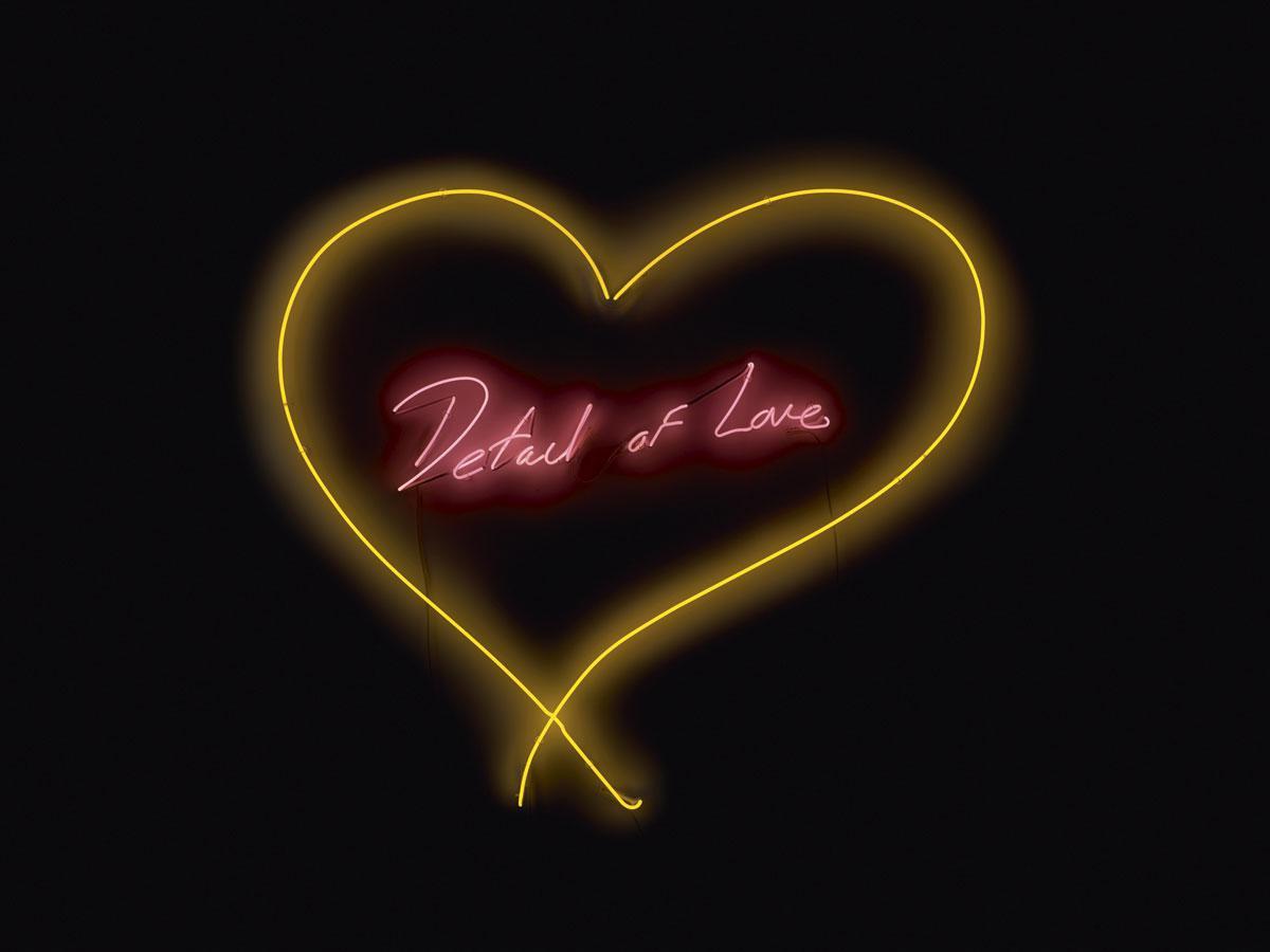 Detail of Love (2020) 'Mijn neons gaan terug op mijn jeugd in de badplaats Margate. Ik ben opgegroeid met neon.'