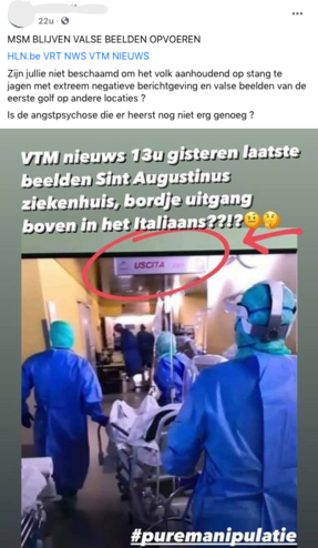 Factcheck: Ja, VTM Nieuws gebruikte Italiaans archiefbeeld in reportage over Antwerps ziekenhuis