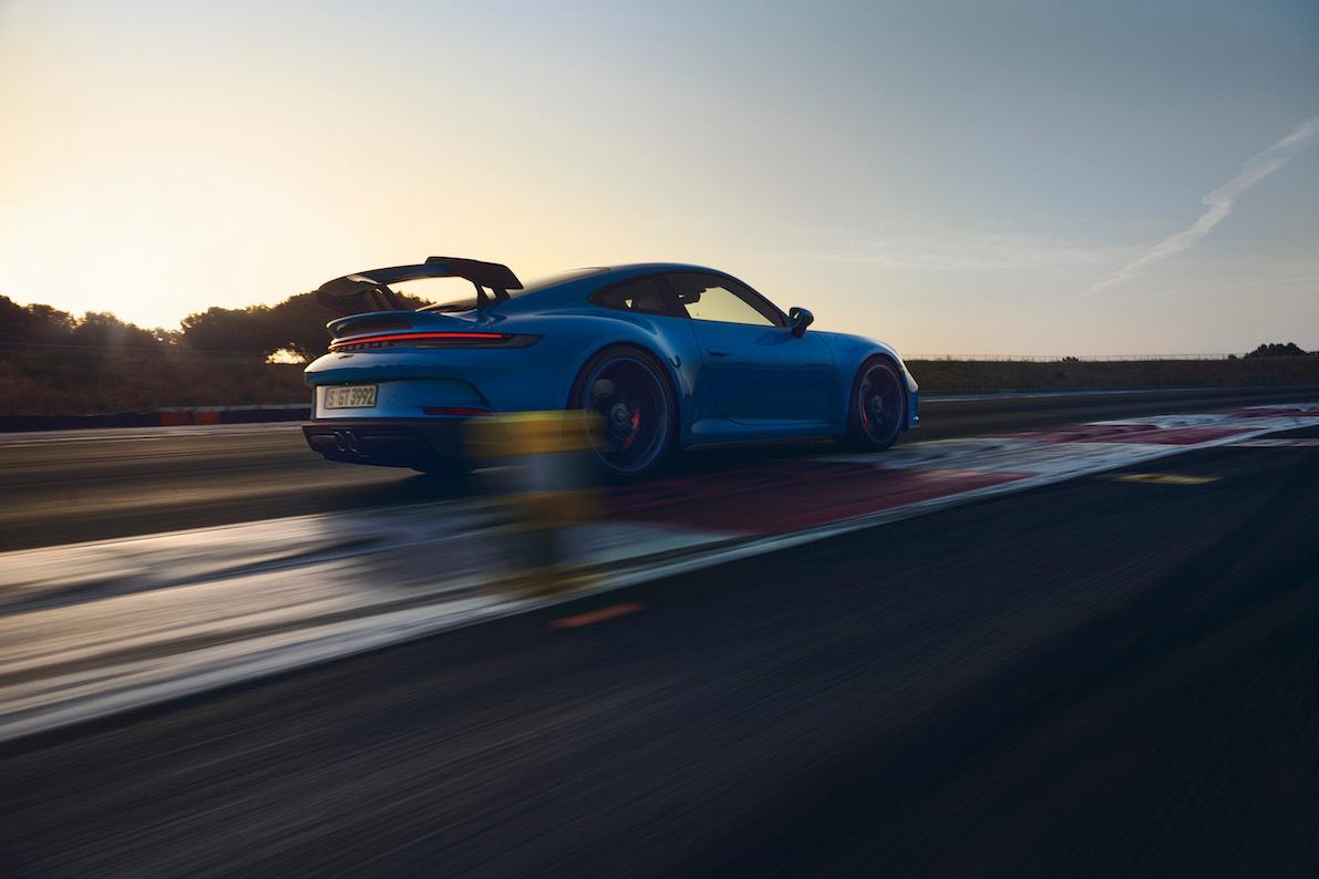 De 911 GT3 zette een recordtijd neer op de Nürburgring