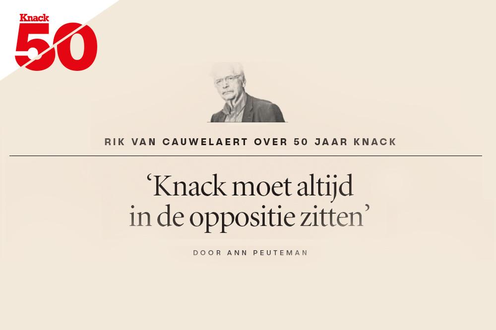 Rik Van Cauwelaert over 50 jaar Knack