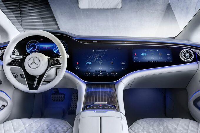 Het hyperscreen strekt zich uit over het hele dashboard