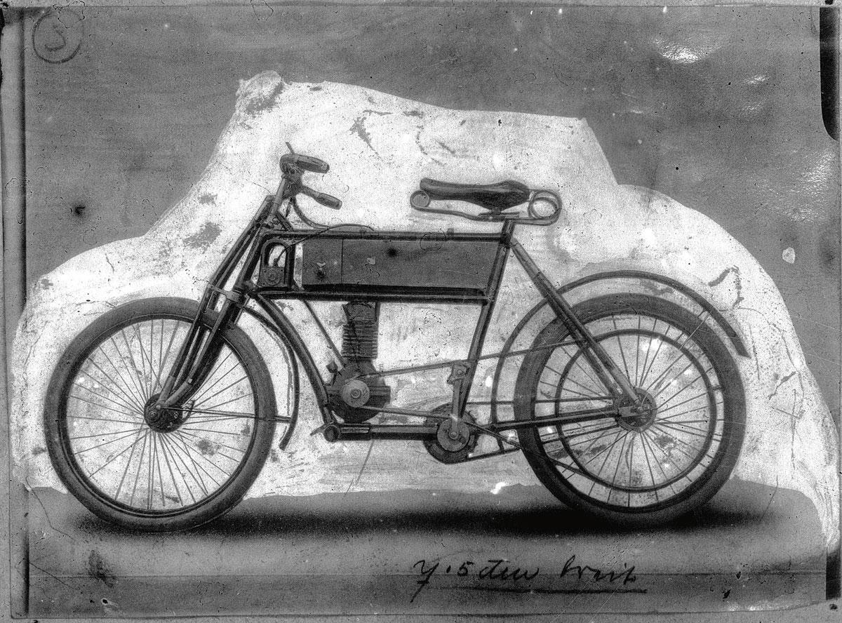 L&K Motocyclette (1899) Prototyp.