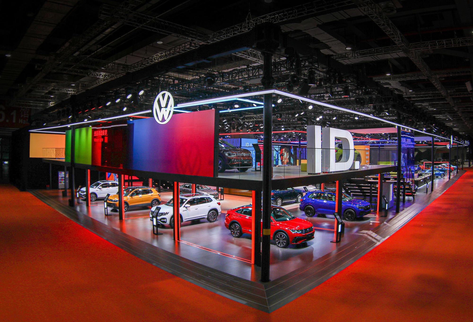 Volkswagen staat sterk op de Chinese markt en pakt groots uit in Shanghai