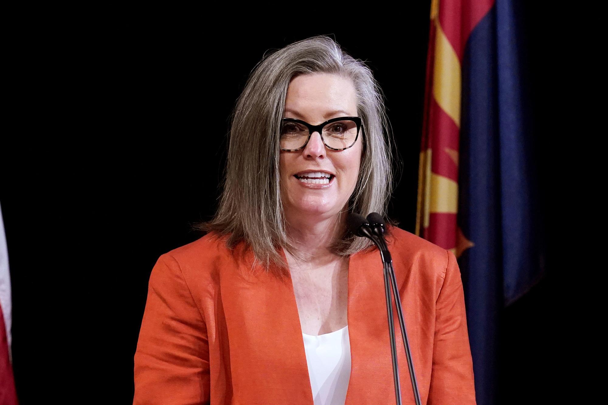 Katie Hobbs, minister van Binnenlandse Zaken in de staat Arizona