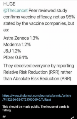 Factcheck: nee, deze cijfers tonen geen lage vaccinwerkzaamheid