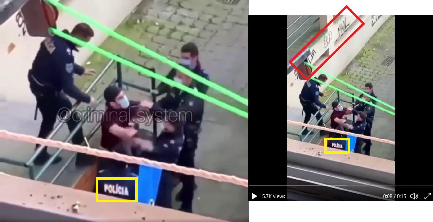 Factcheck: jongeren in België delen Portugees politiegeweld op sociale media