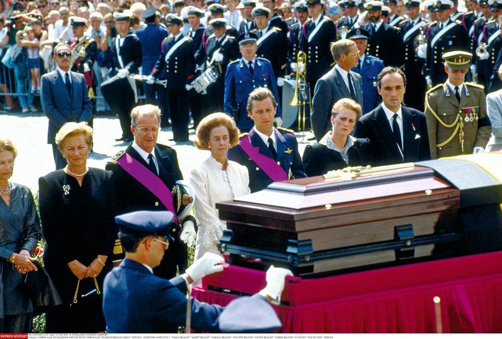 De begrafenis van koning Boudewijn, de vorst die de politieke klasse had gedomineerd.