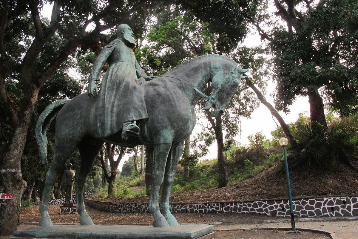 Standbeeld Leopold II in Congo
