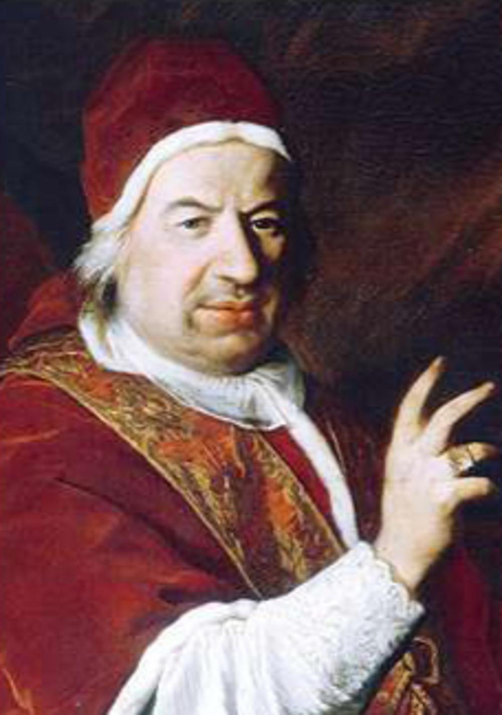 Prosper Lambertini, paus Benedictus XIV