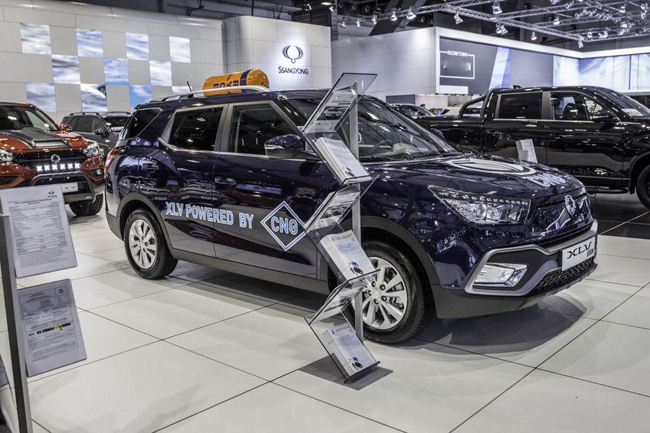 Ook de Zuid-Koreaanse constructeur SsangYong biedt CNG-modellen aan